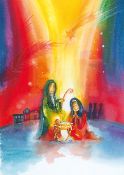 Weihnachtssegen | Klappkarte - Dianas Klosterlädchen