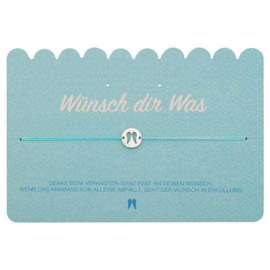Wunscharmband "Engelsflügel" - Dianas Klosterlädchen