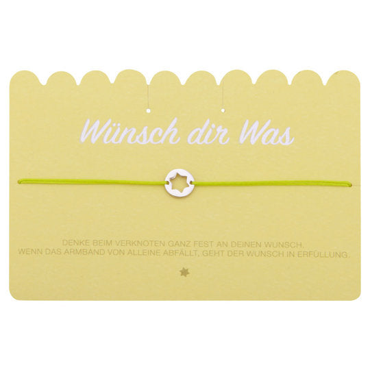 Wunscharmband "Stern" - Dianas Klosterlädchen