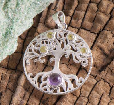 Yggdrasil, Anhänger 925 Silber - Dianas Klosterlädchen
